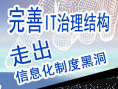 完善IT治理结构  走出信息化制度黑洞