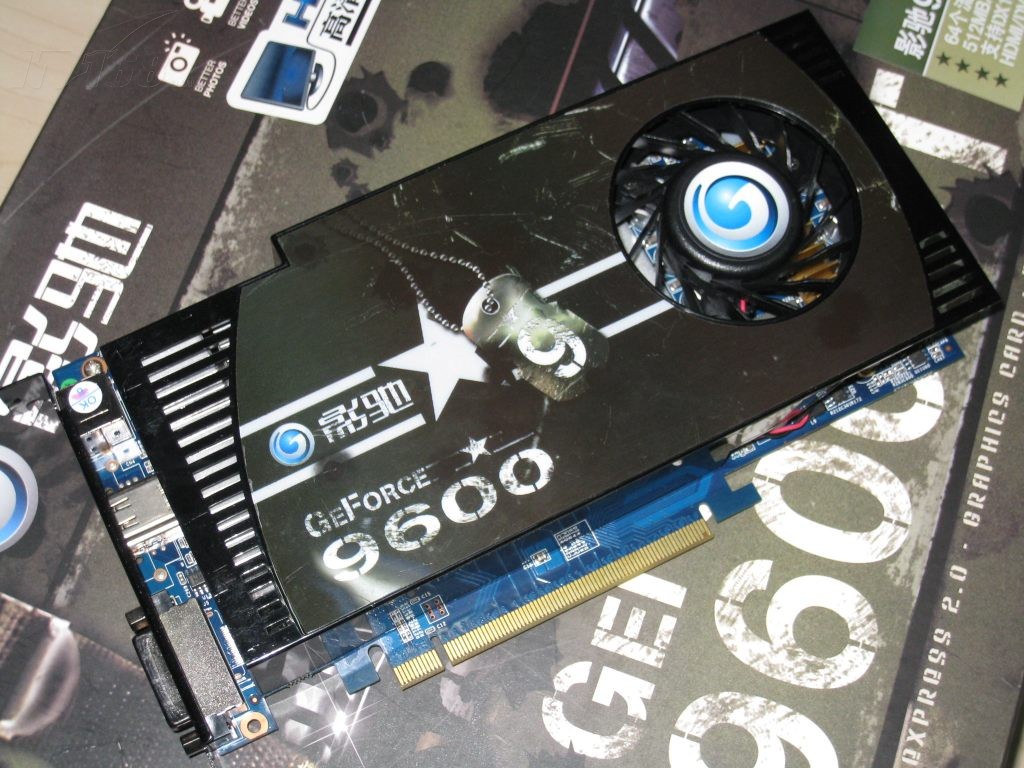 影驰9600gt中将版显卡产品图片74