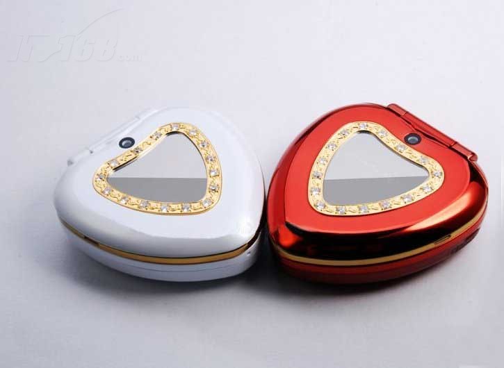 精品山寨A1308 心形化妆盒手机产品图片8素材-IT168图片大全