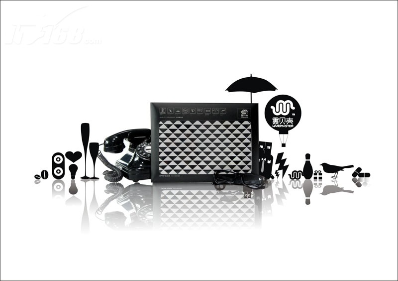 黑贝壳ls-ym133-01blk笔记本包产品图片15素材