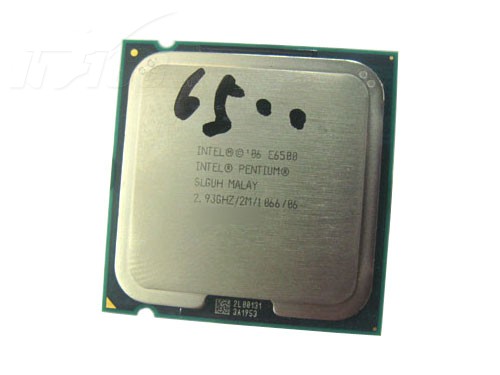 intel奔腾双核 e6500(散)cpu产品图片1