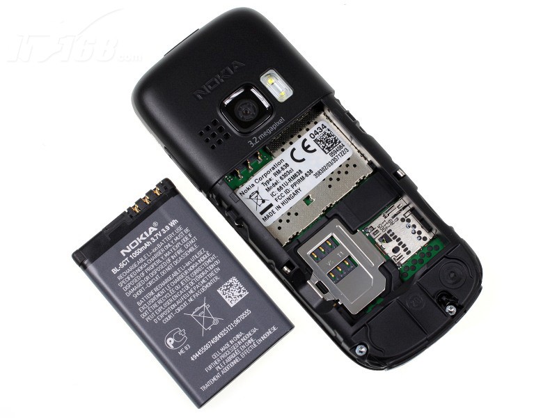 诺基亚6303ci电池仓图片素材-IT168手机图片大