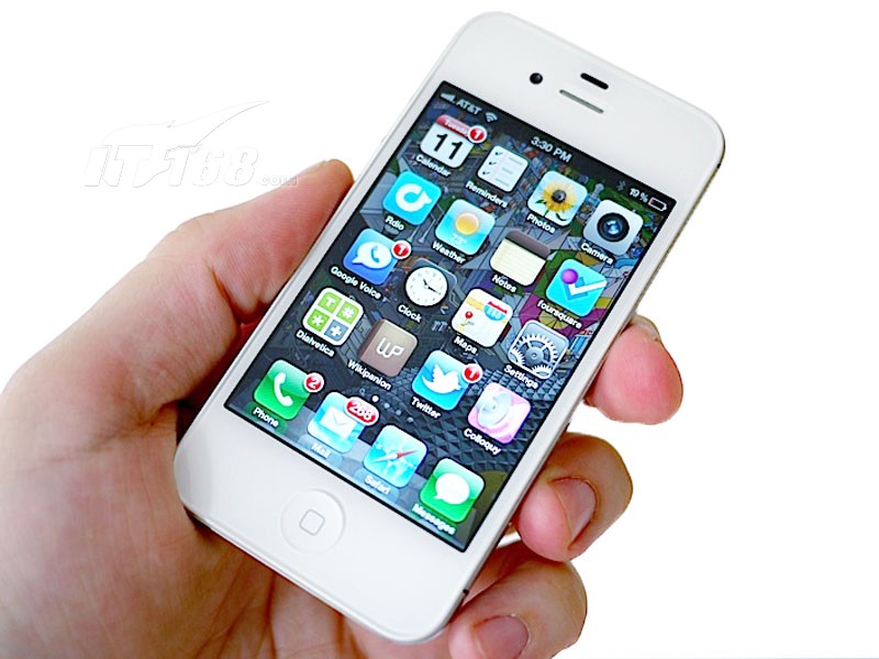 底价出售一部9.9成新的白色苹果4S。16G - 『