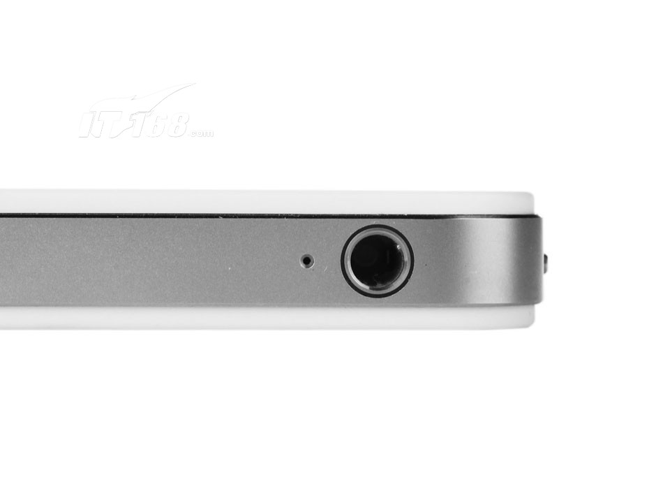 苹果iphone4s+32g(白色)耳机插孔图片素材-it1