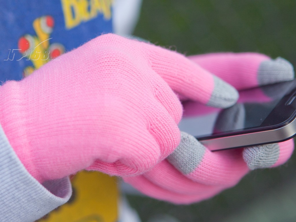 欧卡优触屏触控手套+纯色手机其他配件产品图