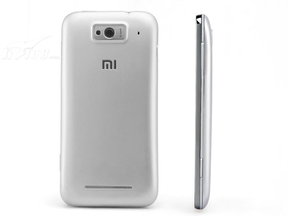 小米手机M1(电信版)银色图片2素材-IT168手机图片大全