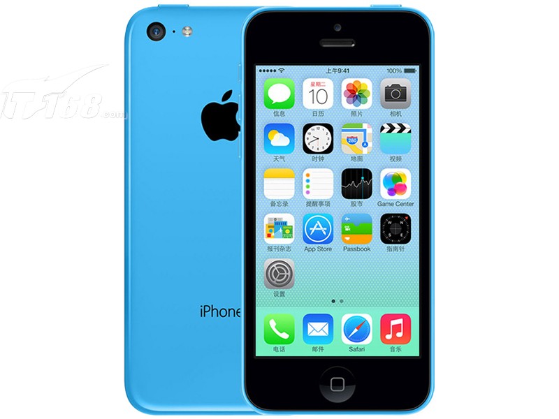 苹果iphone5c 8g电信3g手机(蓝色)cdma2000/cdma非合约机手机产品图片