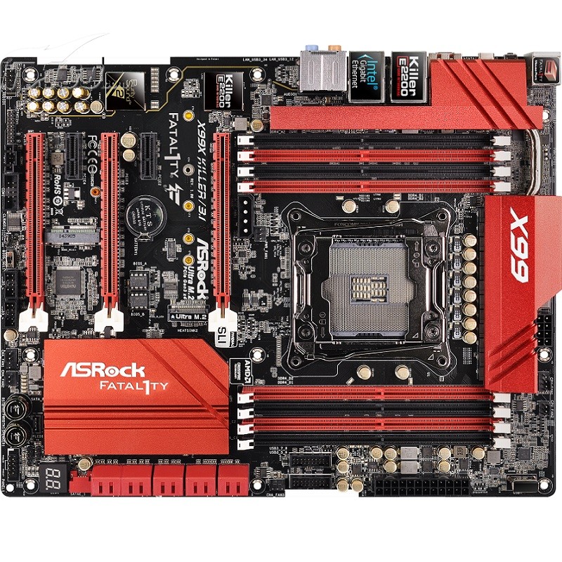 1主板 ( intel x99/lga 2011 )主板产品图片1