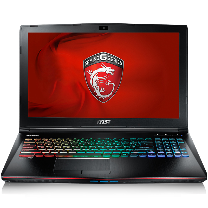 微星ge72 vr 6rf-090cn 17.3英寸游戏笔记本电脑 (i7