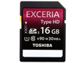 ��֥ EXCERIA HD�� SDHC�� UHS-1 Class10 16GB