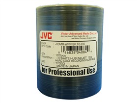 JVC DVD-R 防划耐磨可打印光盘(100片装)驱动