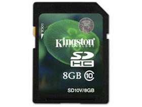 ��ʿ��SDHC�� Class10(8GB)SD10V/8G