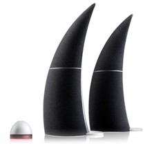 漫步者 E30 牛角造型 HIFI级蓝牙多媒体音箱 黑