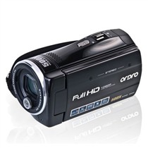 欧达 HDV-Z65 数码摄像机 黑色(500万像素 5倍