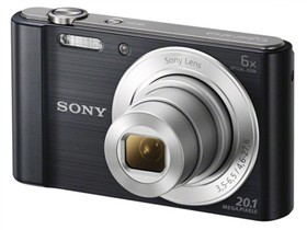 索尼 W810 数码相机 黑色(2010万像素 2.7英寸