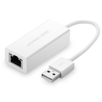 【绿联20253 USB2.0有线网卡百兆 Mac AIR平
