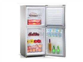 志高 BCD-139P2M 139升双门冰箱(银色)好不