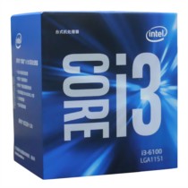 Intel 酷睿i3-6100 14纳米 Skylake架构盒装CPU