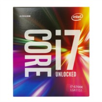 Intel 酷睿四核 i7-6700k 1151接口 盒装CPU处理