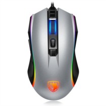 【赛德斯 幻影 RGB有线光电宏鼠标(金属灰)lol