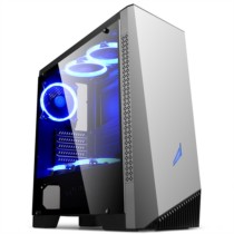 金河田 峥嵘Z6 游戏水冷台式机电脑主机箱(AT