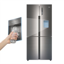 海尔 471升变频风冷无霜干湿分储十字对开门冰