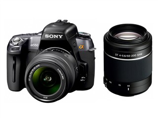 SONY a550(18-55mm 75-300mm 双镜头套机)