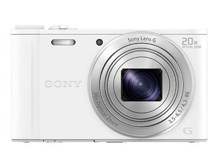 索尼wx350 数码相机 白色(1820万有效像素 20倍光学变焦 wi-fi操控
