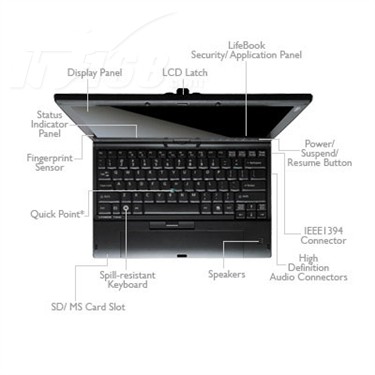 富士通富士通 LifeBook T2020D 图片