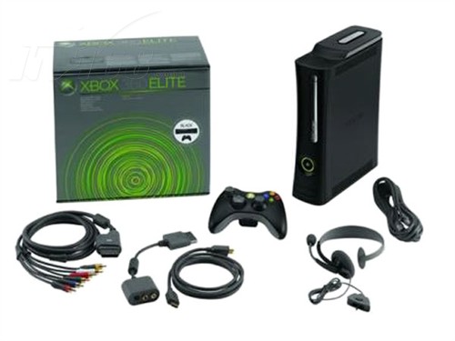 微软微软 XBOX360(黑色精英版120G) 图片