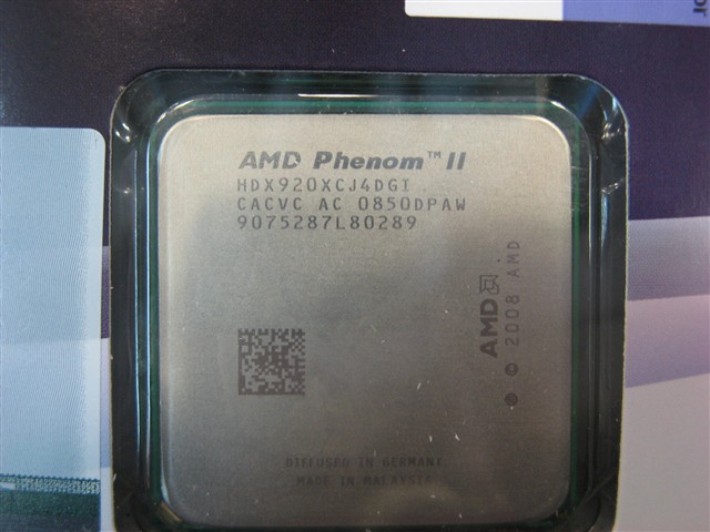 AMD羿龙 II X4 920 盒 CPU产品图片6 