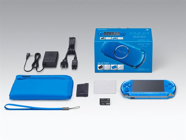 索尼PSP3000 亮蓝色掌上游戏机产品图片4-IT