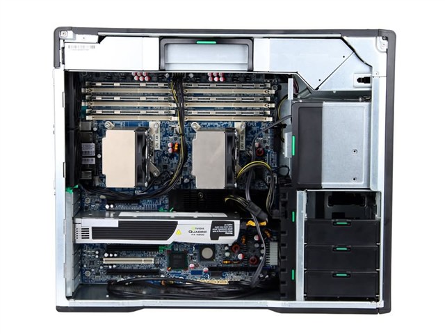 惠普z800(xeon e5506×2/4g/1000g×2/fx1800)工作站产品图片19(19/49