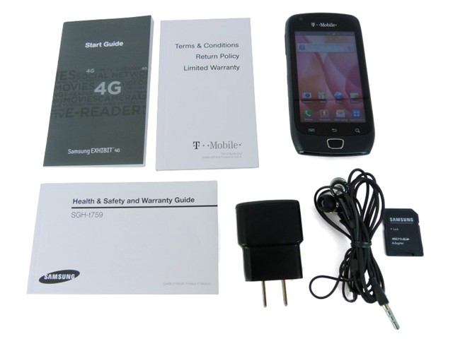三星t759+exhibit+4g手机产品图片