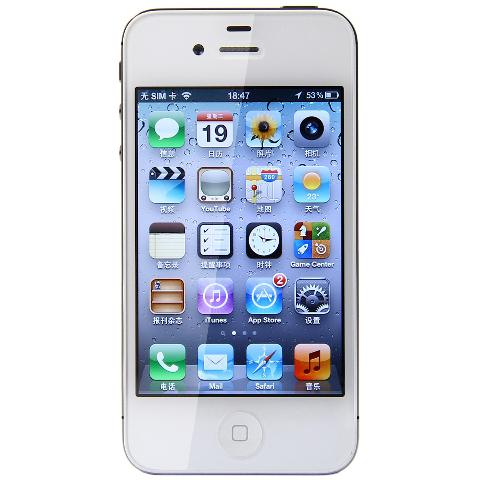 苹果iphone4s 16g电信3g手机(白色)cdma2000/cdma合约