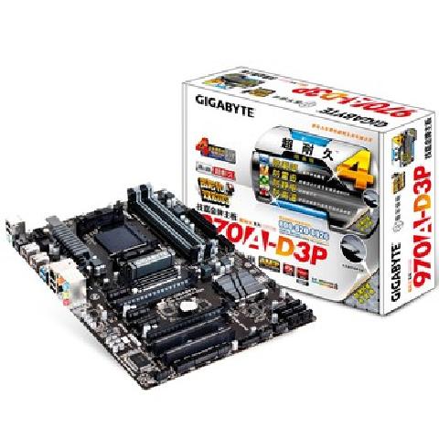 技嘉970a-d3p主板 (amd 970/ socket am3 )主板产品图片4(4/4)