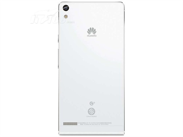 华为P6 纪念版移动3G手机(白色)TD-SCDMA\/G