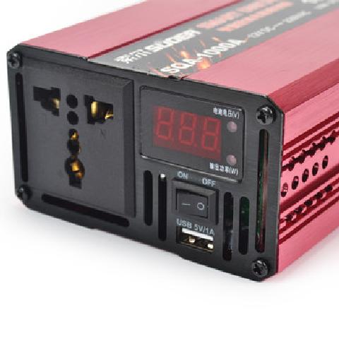 其他索尔 sqa-1000w 智能数显电源逆变器 12v转220家用车载电源转换器