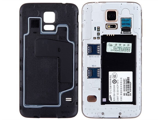 三星galaxy s5 g9008w 移动4g手机(流光金)td-lte/td-scdma/gsm双卡双