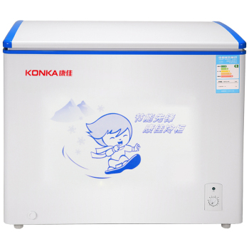 表 康佳bc/bd-220dth 220升单门卧式冷柜 顶开式冷藏冷冻两用冰柜产品