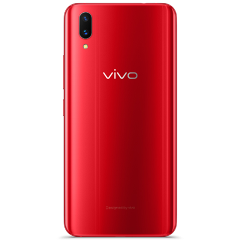vivoX21 屏幕指纹版 6GB+128GB 宝石红手机产