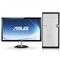 华硕 M31AD-I4154M1 台式电脑 (i3-4130 4G 7200转500GB GT620 2G独显 DVD DOS 皓月白)23英寸