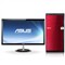 华硕 M31AD-I4454M1 台式电脑 (i5-4440 4G 500GB GT620 2G独显 DVD DOS 中国红)23英寸