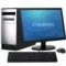 清华同方 精锐X700-BI05 台式电脑(i3-4160 4GB 500G 集成显卡 双PCI 后置COM 前置4口USB Win7)