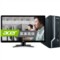 宏碁 SQX4630 546N 台式电脑(i3-4170 4G 1T R5 235 2G独显 DVD USB3.0 键鼠 win7)19.5英寸