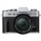 富士 X-T20 (XC 16-50II) 微单电套机 银色 2430万像素 翻折触摸屏 4K