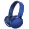 索尼 MDR-XB950B1 无线蓝牙 重低音立体声耳机 头戴式 蓝色