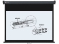 Jscreen 自锁幕(JJ2-90B/WG801白塑)
