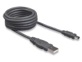 贝尔金 USB2.0 迷你口传输线标准版/1.8米(F3U138vzh06)