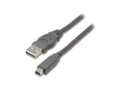 贝尔金 USB2.0 迷你口传输线黄金版/1.8米(F3U138zh06-GLD)